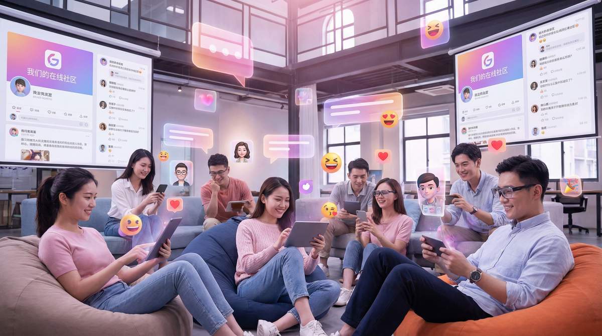 女神视频传媒社区互动